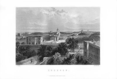 Lucknow, Indien, 1893. av Edward Paxman Brandard