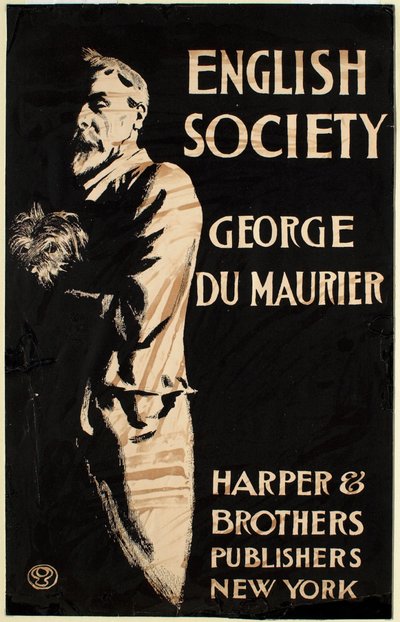 Engelskt sällskapsliv, av George du Maurier, Harper & Brothers, förlag av Edward Penfield