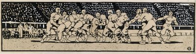 Fotbollsmatch av Edward Penfield