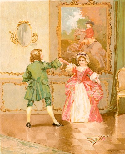 Le Minuetswed av Edward Percy Moran