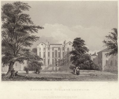 Addiscombe College i Croydon (gravyr) av Edward Pritchett