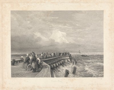 Calais Pier av Edward Radclyffe