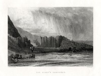 The Giants Causeway, County Antrim, Nordirland, 1884 av Edward Radclyffe