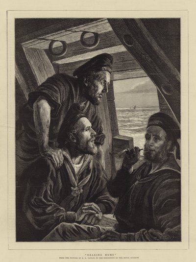 Närmar sig hem av Edward Richard Taylor