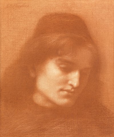 Studie av en man av Edward Robert Hughes