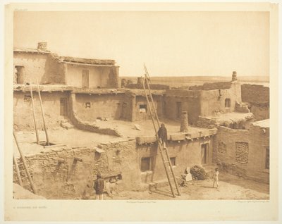 Ett hörn av Zuni av Edward S. Curtis