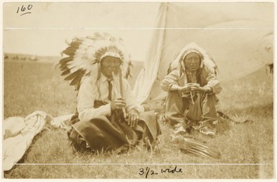 [Om lägerelden] av Edward S. Curtis