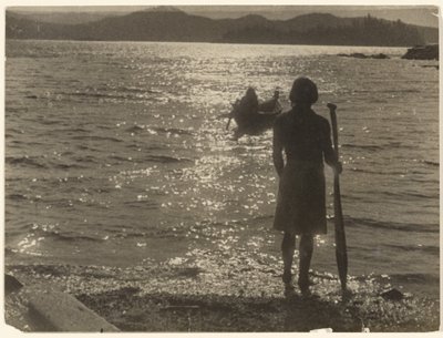 Längs den dimmiga kopparstigen av Edward S. Curtis