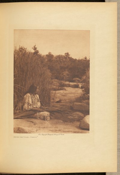 Bland tulpanerna - Yokuts av Edward S. Curtis