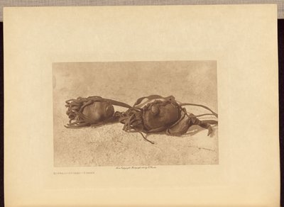 Buffelstenar - Piegan av Edward S. Curtis