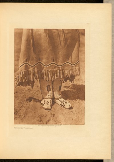 Cheyenne Schuhe av Edward S. Curtis
