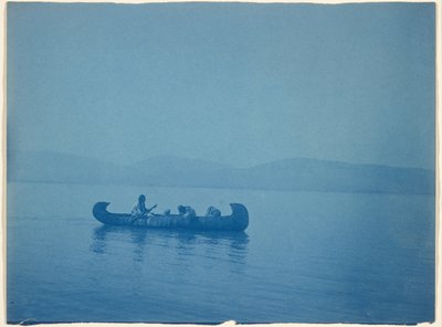 Korsar sjön-Kutenai av Edward S. Curtis