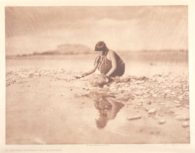 I den grå morgonen, San Ildefonso av Edward S. Curtis