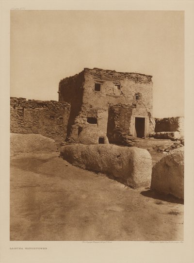 Laguna-vakttornet av Edward S. Curtis