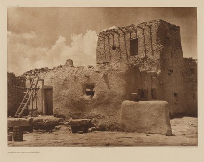 Vakttornet i Paguate av Edward S. Curtis