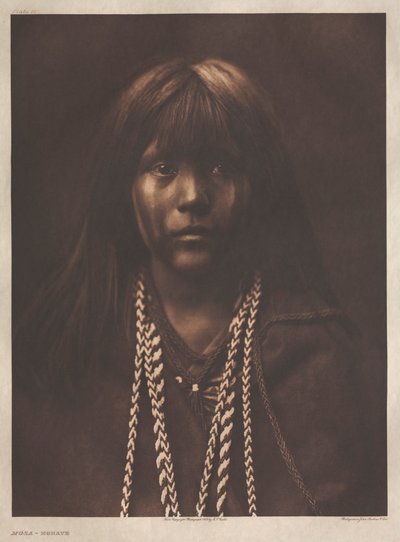 Portfölj II, plansch 61: Mósa-Mohave av Edward S. Curtis