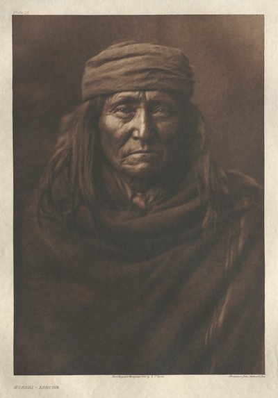 Portfölj I, plansch 16: Eskadi-Apache av Edward S. Curtis