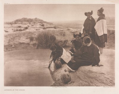 Portfölj XII, skylt 400(b)-435 av Edward S. Curtis