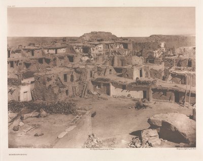 Portfölj KI, skylt 425: Mishongnovi av Edward S. Curtis