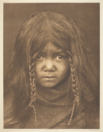 Quilcene pojke av Edward S. Curtis