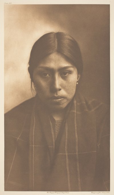 Suquamish kvinna av Edward S. Curtis