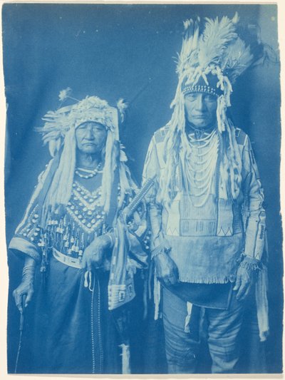 Tearing Lodge–Piegan av Edward S. Curtis