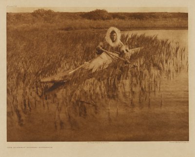 Bisamråttjägaren - Kotzebue av Edward S. Curtis