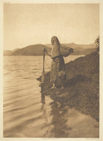 Tångsamlaren av Edward S. Curtis