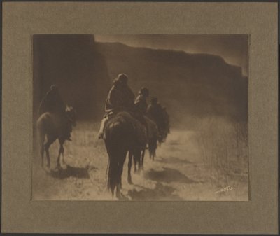 Den försvinnande rasen - navajo av Edward S. Curtis