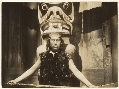 [Waket, den store krigshövdingen] av Edward S. Curtis