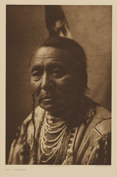 [Wet - en Apsáalooke-man] av Edward S. Curtis