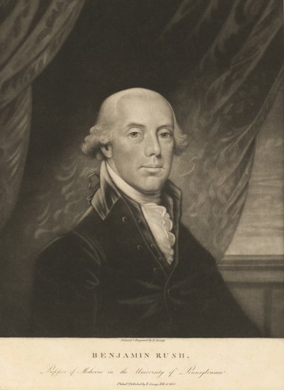 Benjamin Rush av Edward Savage