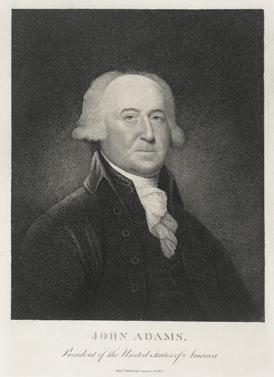 John Adams, USA:s andre president av Edward Savage