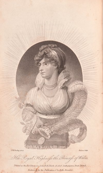 Hennes kungliga höghet prinsessan av Wales av Edward Scriven