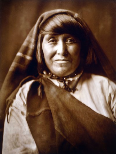 En Acoma-kvinna, ca. 1904, foto Edward S. Curtis av Edward Sheriff Curtis