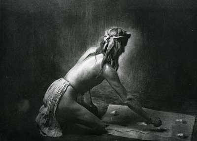 Apache Medicine Man av Edward Sheriff Curtis