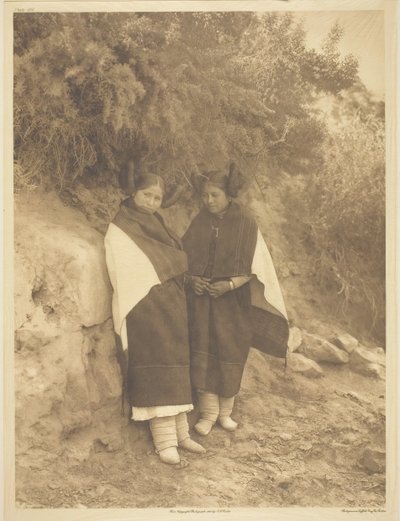 På Trysting Place, 1921. av Edward Sheriff Curtis