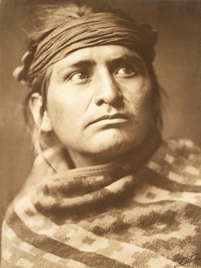 Chef för öknen, Navaho av Edward Sheriff Curtis