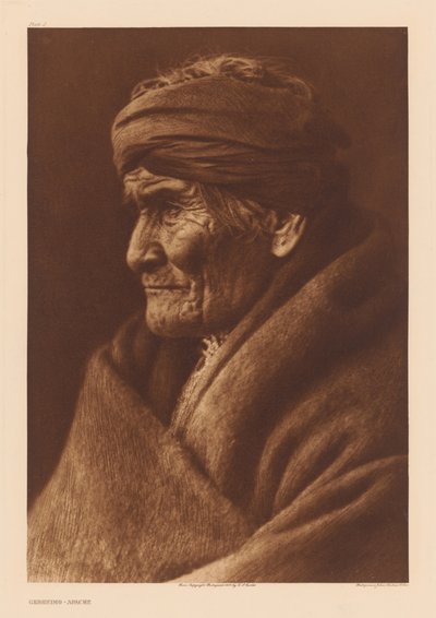 Geronimo av Edward Sheriff Curtis