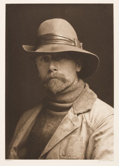 Självporträtt av Edward Sheriff Curtis
