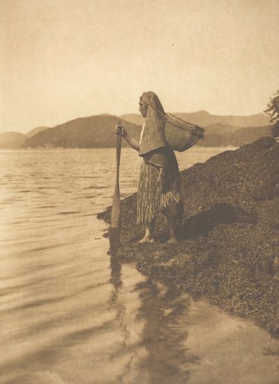 Tångsamlaren, 1915. av Edward Sheriff Curtis