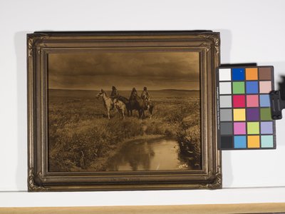 De tre hövdingarna, Piegan av Edward Sheriff Curtis