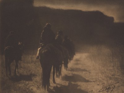 Den utdöende stammen (Navajo) av Edward Sheriff Curtis