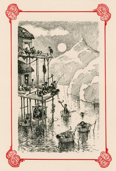 Lake Mansions, S.W. av Edward Tennyson Reed