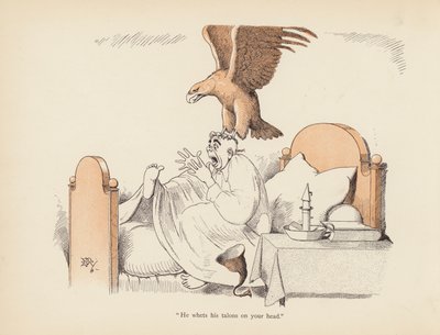 Tails with a Twist: The Eagle (färg litho) av Edward Tennyson Reed