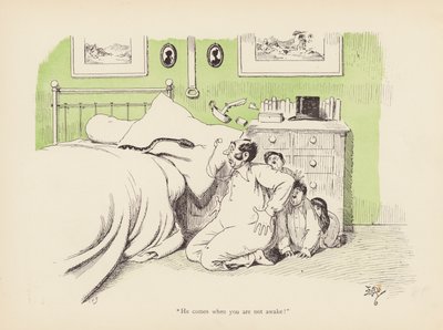 Tails with a Twist: The Viper (färg litho) av Edward Tennyson Reed