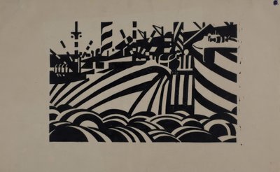 Dock-musik av Edward Wadsworth
