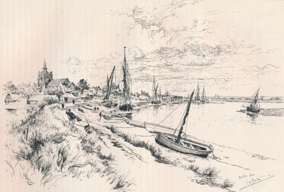 Maldon, Essex, c1879-1898, 1898 av Edward William Charlton