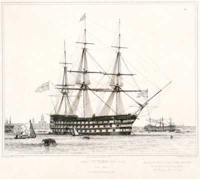 HMS "Victory", första klass av Edward William Cooke