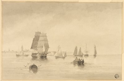 Rye - Sydkusten Nära Hastings av Edward William Cooke